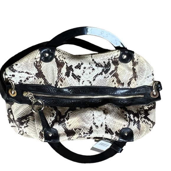 Francesco Biasa Dauphine Bag in Snakeskin Embossed Leather NWT - Picture 12 of 12